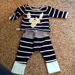 Baby boy deer outfit